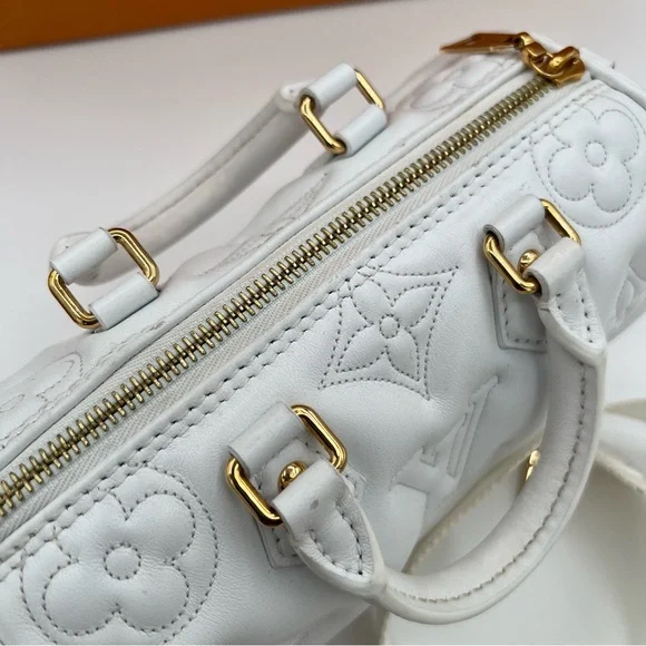 Louis Vuitton Papillon Bb Bubble Gram Shoulder Bag 3Way Calfskin ❤️ - Picture 11 of 16